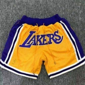 Just Don NBA LA Lakers Sportswear fitness Shorts